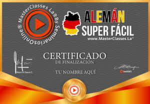 Certificado Alemán Súper Fácil