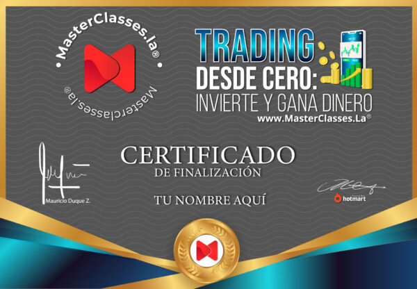 Certificado de trading