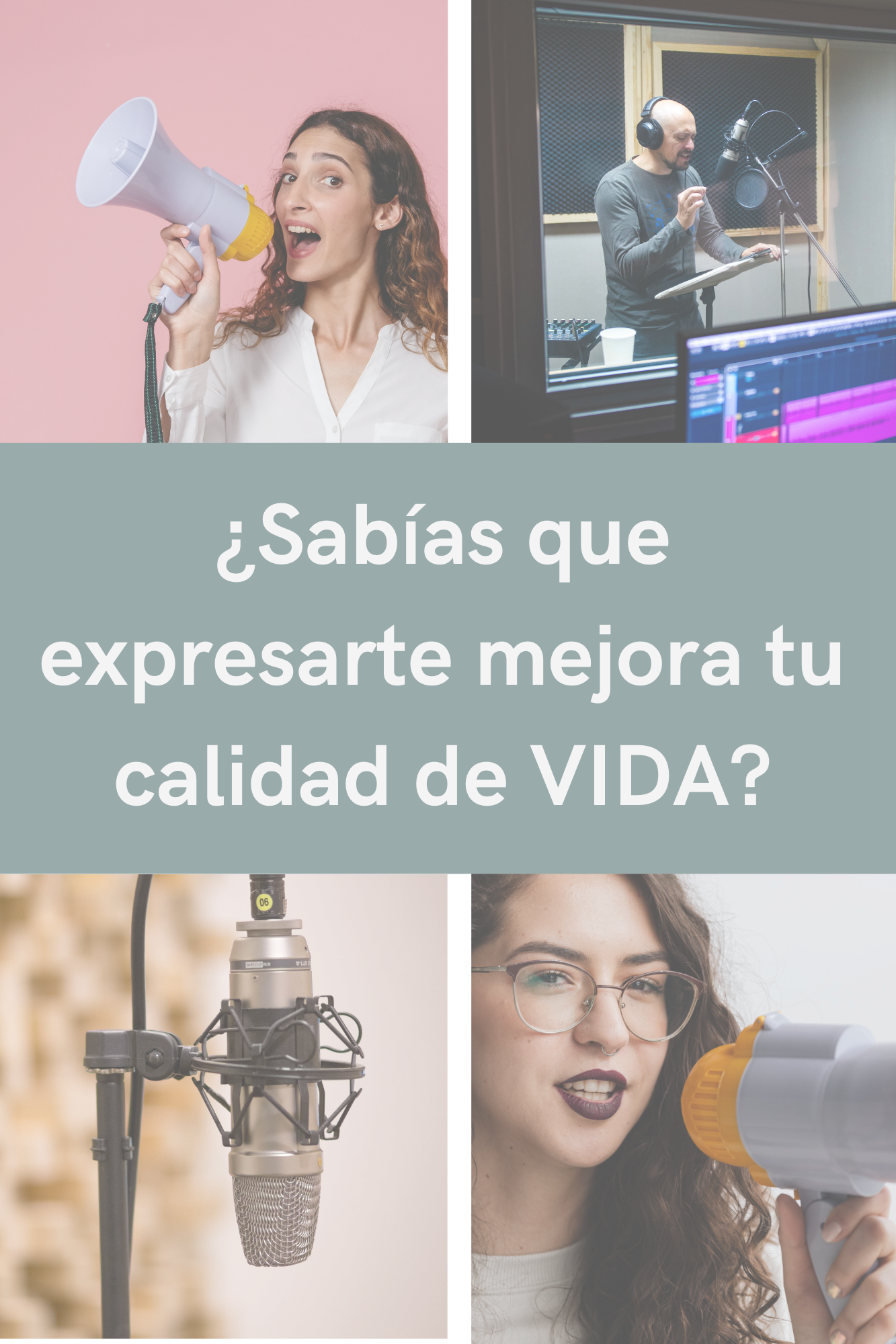 ¿Sabías que expresarte mejora tu calidad de vida?